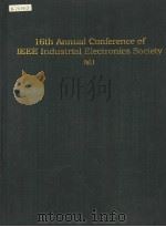 IECON'90:16TH ANNUAL CONFERENCE OF IEEE INDUSTRIAL ELECTRONICS SOCIETY  VOLUME 1:SIGNAL PROCESS（ PDF版）