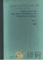 PROCEEDINGS OF THE 24TH IEEE CONFERENCE ON DECISION AND CONTROL VOLUME 3（ PDF版）