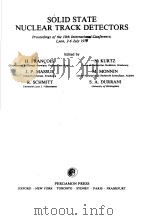 SOLID STATE NUCLEAR TRACK DETECTORS（ PDF版）