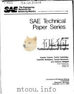 SAE TECHNICAL PAPER SERIES 831345 HEAT INSULATED TURBOCOMPOUND ENGINE（ PDF版）