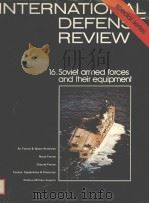 SPECIAL SERIES INTERNATIONAL DEFENSE REVIEW 16.SOVIET ARMED FORCES AND THEIR EQUIPMENT PDF电子版封面