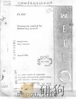 CIRCUMPOLAR METHOD FOR DETERMINING AZIMUTH PDF电子版封面 DONALD P.DERE PETER J.CERVARI