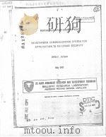 AN ADVANCED COMMUNICATION SYSTEM FOR APPLICATION TO RAILROAD SECURITY PDF电子版封面 WILLIS F.JACKSON