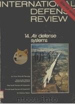 SPECIAL SERIES INTERNATIONAL DEFENSE REVIEW 14.AIR DEFENSE SYSTEMS PDF电子版封面