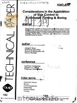 TECHNICAL PAPER IQ82-377 CONSIDERATIONS IN THE APPLICATION OF SIZE CONTROL TO AUTOMATED TURNING & BO（ PDF版）