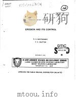 EROSION AND ITS CONTROL     PDF电子版封面    R.S.MONTGOMERY  F.K.SAUTTER 