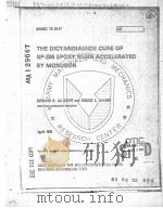 THE DICYANDIAMIDE CURE OF SP-250 EPOXY RESIN ACCELERATED BY MONURON（ PDF版）