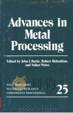 ADVANCES IN METAL PROCESSING（ PDF版）