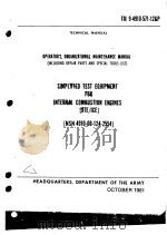 SIMPLIFIED TEST EQUIPMENT FOR INTERNAL COMBUSTION ENGINES (STE/ICE) (NSN 4910-00-124-2554) PART 2 PDF电子版封面