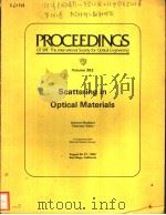 PROCEEDINGS OF SPIE-THE INTERNATIONAL SOCIETY FOR OPTICAL ENGINEERING VOLUME 362 SCATTERING IN OPTIC（ PDF版）