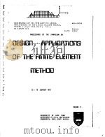 PROCEEDINGS OF THE SYMPOSIUM ON DESIGN APPLICATIONS OF THE FINITE ELEMENT METHOD VOLUME 2 PDF电子版封面