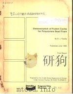 DETERMINATION OF FUSION CYCLES FOR POLYSTYRENE BEAD FOAM（ PDF版）