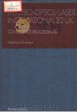 ELECTRO-OPTICS/LASER INTERNATIONAL'82UK CONFERENCE PROCEEDINGS（ PDF版）