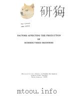 FACTORS AFFECTING THE PRODUCTION OF RUBBER-TIRED SKIDDERS PDF电子版封面
