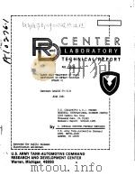 LASER HEAT TREATMENT OF TRACK COMPONENTS IN COMBAT VEHICLES (PHASE 1) PDF电子版封面