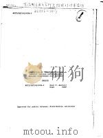 EVALUATION OF TERMINALLY GUIDED REENTR VEHICLE EFFECTIVENESS AGAINST UNDEFENDED HARD TARGETS PDF电子版封面