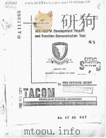 ATE/ICEPM DEVELOPMENT REPORT AND FUNCTION DEMONSTRATION TEST PDF电子版封面