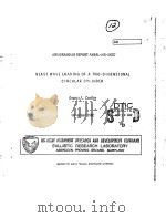 BLAST WAVE LOADING OF A TWO-DIMENSIONAL CIRCULAR CYLINDER PDF电子版封面 GEORGE A.COULTER