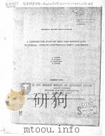 A COMPARATIVE STUDY OF VERY HIGH BURNING RATE MATERIALS-HIVELITE COMPOSITIONS 300511 AND 300435 PDF电子版封面