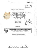 ON THE NUMERICAL ACCURACY OF HOMOGENEOUS SOLID PROPELLANT COMBUSTION MODELS PDF电子版封面