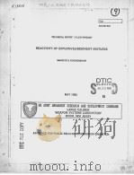 REACTIVITY OF EXPLOSIVES/SEDIMENT MIXTURES（ PDF版）