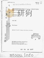 SPECTROSCOPIC STUDY OF SMALL ABSORPTIONS IN OPTICAL COATINGS PDF电子版封面 WILFORD N.HANSEN