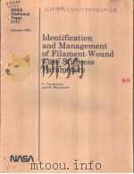 IDENTIFICATION AND MANAGEMENT OF FILAMENT-WOUND CASE STIFFNESS PARAMETERS（ PDF版）