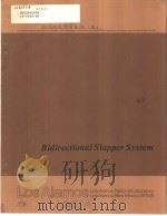 BIDIRECTIONAL SLAPPER SYSTEM PDF电子版封面 ERNEST C.MARTINEZ JAMES H.GOF