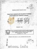 FRACTURE DAMAGE AND FAILURE OF CANNON COMPONENTS BY SERVICE LOADING（ PDF版）