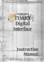 CROMEMCO TU-ART DIGITAL INTERFACE INSTRUCTION MANUAL PDF电子版封面