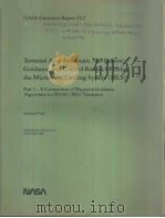 TERMINAL AREA AUTOMATIC NAVIGATION,GUIDANCE,AND CONTROL RESEARCH USING THE MICROWAVE LANDING SYSTEM PDF电子版封面