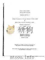 A STUDY OF THE DYNAMICS OF UV LA:ER PHOTOLYSIS OF NOCL AND NOBR PDF电子版封面