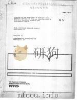 A REVIEW OF THE DEPARTMENT OF TRANSPORTATION RESEARCH AND SPECIAL PROGRAMS ADMINISTRATION'S  HA     PDF电子版封面     