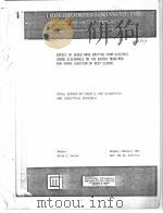 EFFECT OF SHOCK WAVE EMITTED FROM ELECTRIC SPARK DISCHARGES ON THE ENERGY REQUIRED FOR SPARK IGNITIO PDF电子版封面