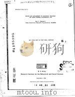 DESIGN AND DEVELOPMENT OF DIAGNOSTIC MEASURES FOR ARMOR CREWMEN PERFORMANCE-XM1 PDF电子版封面