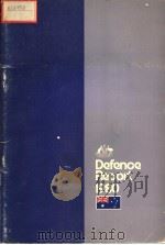 DEFENCE REPORT 1980 PDF电子版封面