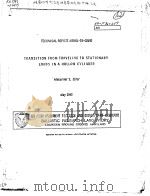 TRANSITION FROM TRAVELING TO STATIONARY LOADS IN A HOLLOW CYLINDER（ PDF版）