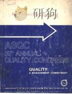 AMERICAN SOCIETY FOR QUALITY CONTROL 37TH ANNUAL QUALITY CONGRESS TANSACTIONS PDF电子版封面