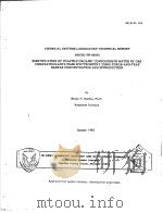 CHEMICAL SYSTEMS LABORATORY TECHNICAL REPORT（ARCSL-TR-82034）：IDENTIFICATION OF VOLATILE ORGANIC COMP（ PDF版）