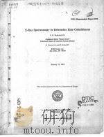 X-RAY SPECTROSCOPY TO DETERMINE LING COINCIDENCES（ PDF版）