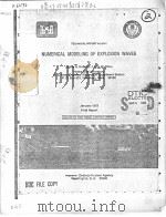 NUMERICAL MODELING OF EXPLOSION WAVES PDF电子版封面 JAMES R.HOUSTON LUCLA W.CHOU