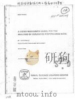 A MIXED REGRESSION MODEL FOR THE ANALYSIS OF EXPLOSIVES PERFORMANCE DATA PDF电子版封面 W.MCDONALD