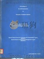 PROCEEDINGS OF THE ACM SYMPOSIUM ON PRINCIPLES OF DATABASE SYSTEMS（ PDF版）