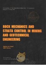 ROCK MECHANICS AND STRATA CONTROL IN MINING AND GEOTECHNICAL ENGINEERING PDF电子版封面 国际采矿技术研讨会编