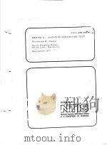 ESKIMO 2.MAGAZINE SEPARATION TEST     PDF电子版封面    FREDERICK H.WEALS 