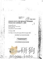 REQUIREMENTS FOR IMPROVED INFRARED PREDICTION CAPABILITY:LWIR PDF电子版封面