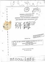 POTENTIAL APPLICATION OF BIOMASS TECHNOLOGY AT NATIONAL SPACE TECHNOLOGY LABORATORIES AND MISSISSIPP PDF电子版封面
