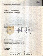 NASA TECHNICAL MEMORANDUM 82684 THE E3 COMBUSTORS：STATUS AND CHALLENGES（ PDF版）
