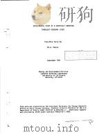 EXPERIMENTAL STUDY OF A CHEMICALLY REACTING TURBULENT BOUNDARY LAYER PDF电子版封面 PH.D.THESIS