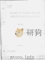 HAZARDS OF CHEMICAL ROCKETS AND PROPELLANTS HANDBOOK VOLUME 1 GENERAL SAFETY ENGINEERING DESIGN CRIT PDF电子版封面